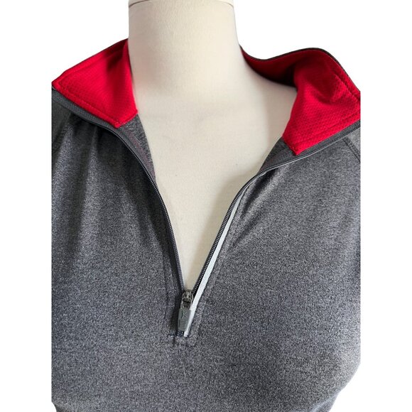 Danskin Now Semi Fitted Grey Active Shirt Sz Small Long Sleeve Grey - Picture 8 of 9